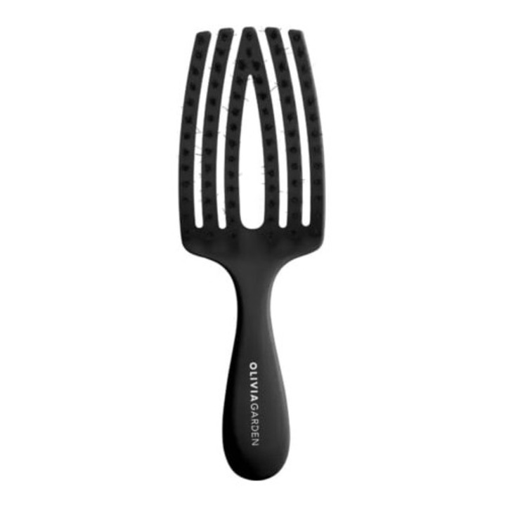 Olivia Garden Finger Combo Kids Black gyermek hajkefe
