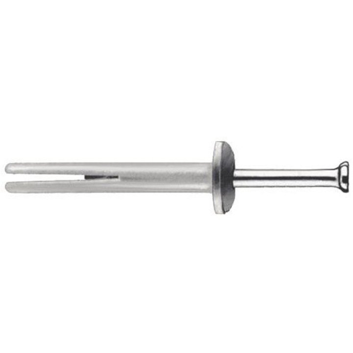 Diblu metalic, ARVEX, 6x50mm, set 100 bucati, zincat, pentru beton si zidarie