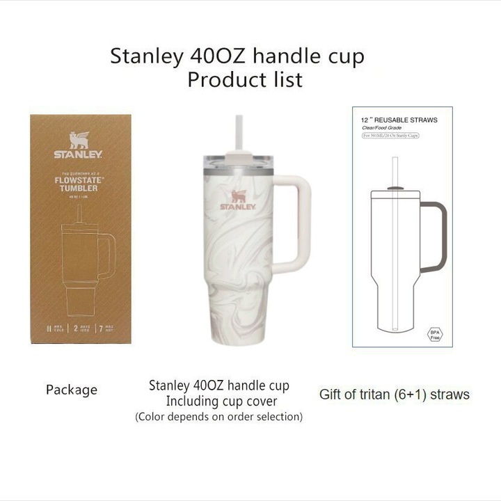 Stanley termosz, rozsdamentes acél, rózsakvarc, 40oz, 1180ml