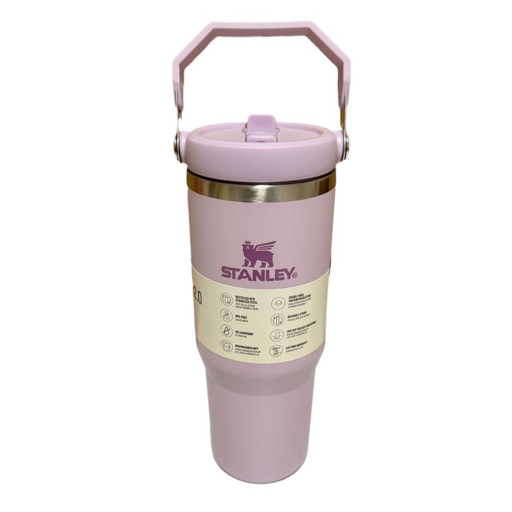 Stanley hőszigetelt pohár, rozsdamentes acél, lila, 30oz