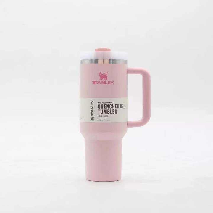 Stanley termosz, rozsdamentes acél, cseresznyevirág rózsaszín, 40oz