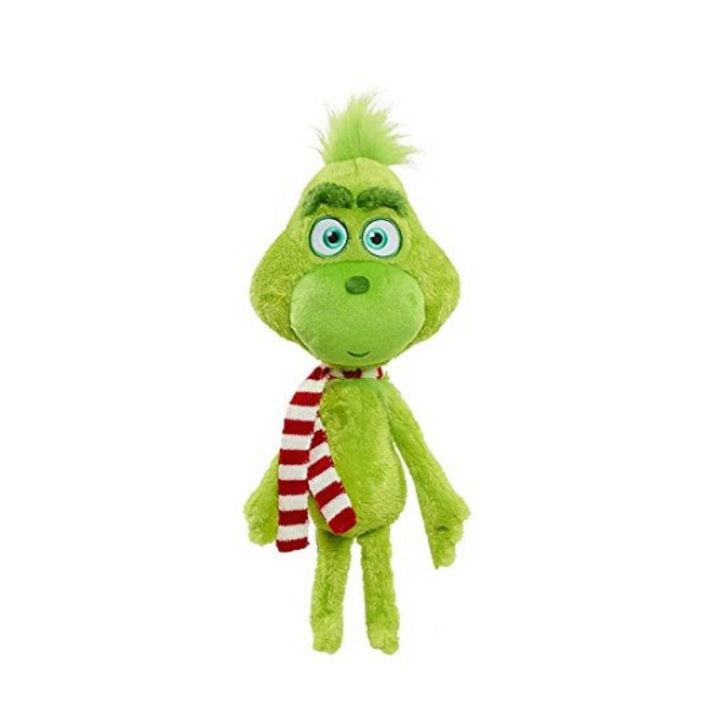 Grinch játék, plüss/pamut, 32cm, zöld