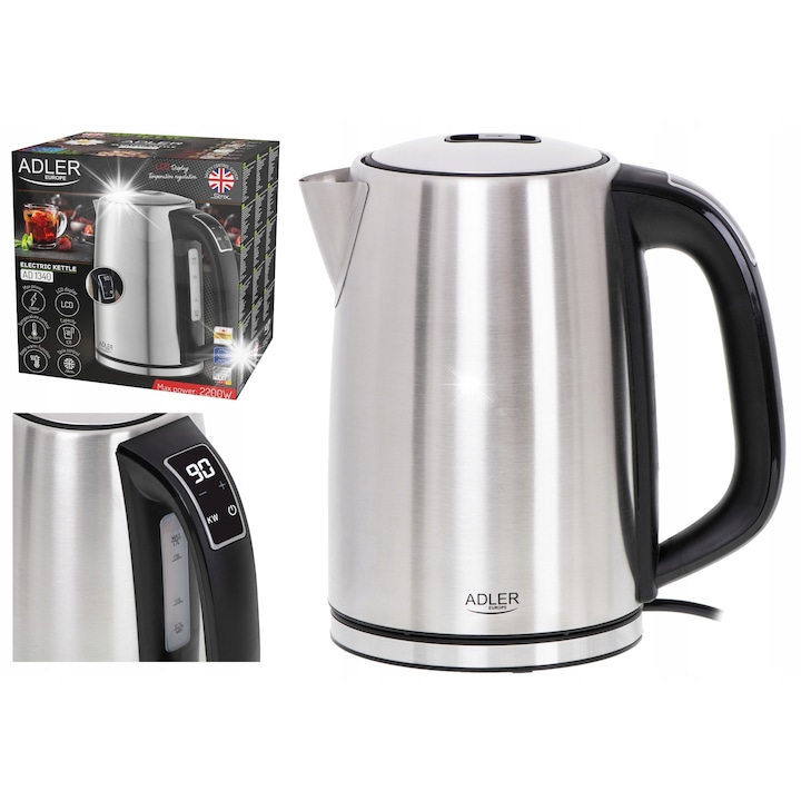 Fierbator electric Maestro MR-071, 1000 W, 1 l, negru, 180x15x206mm