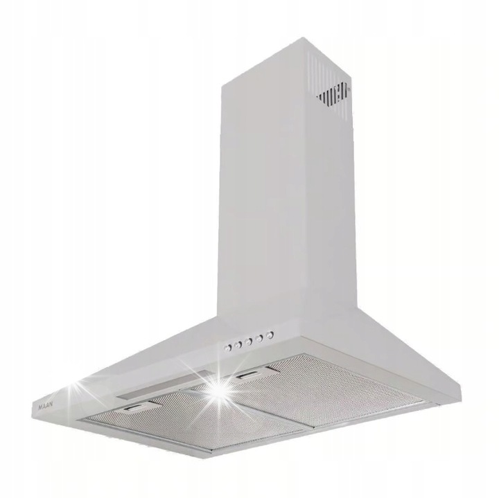 Абсорбатор MAAN Vela 2, 60 см, 150-320 м3/ч, регулируема височина 92-106 см, цвят сатен