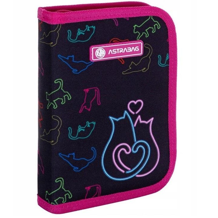 Единичен несесер с 2 капака Rainbow, без оборудване, многоцветен