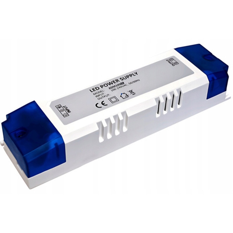 Transformator interior 60W, Decorya, pentru benzi LED 24V, IP20 ...