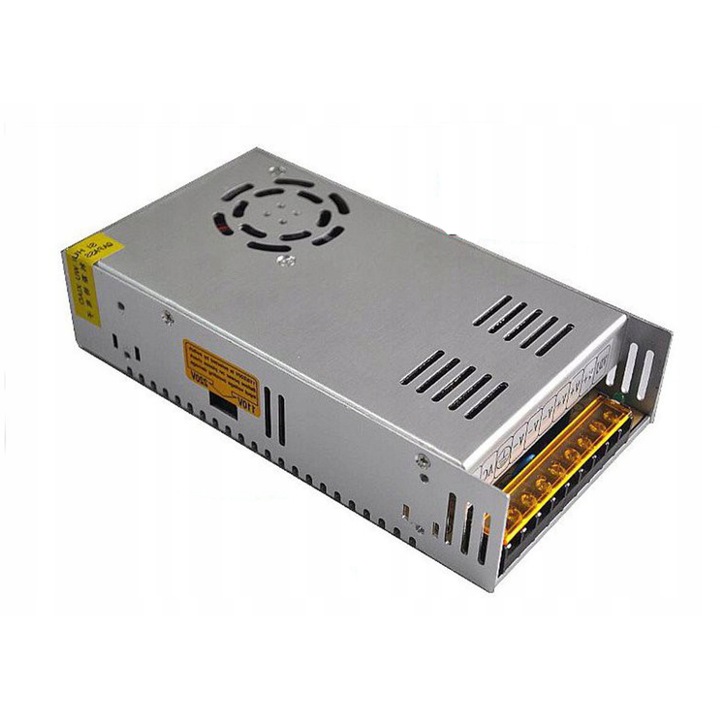 Sursa de alimentare modulara pentru iluminat LED 200W, Decorya, 12V, IP20, 20x10x4.2cm