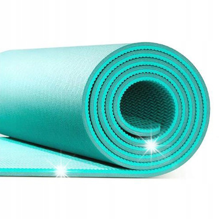 Yunmai edzőszőnyeg, jóga, 6mm vastag, 183x61cm, zöld
