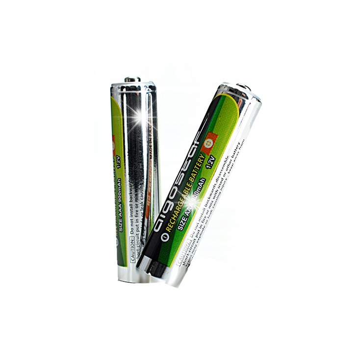 Комплект 2 акумулаторни батерии AAA 900mAh 1.2V,