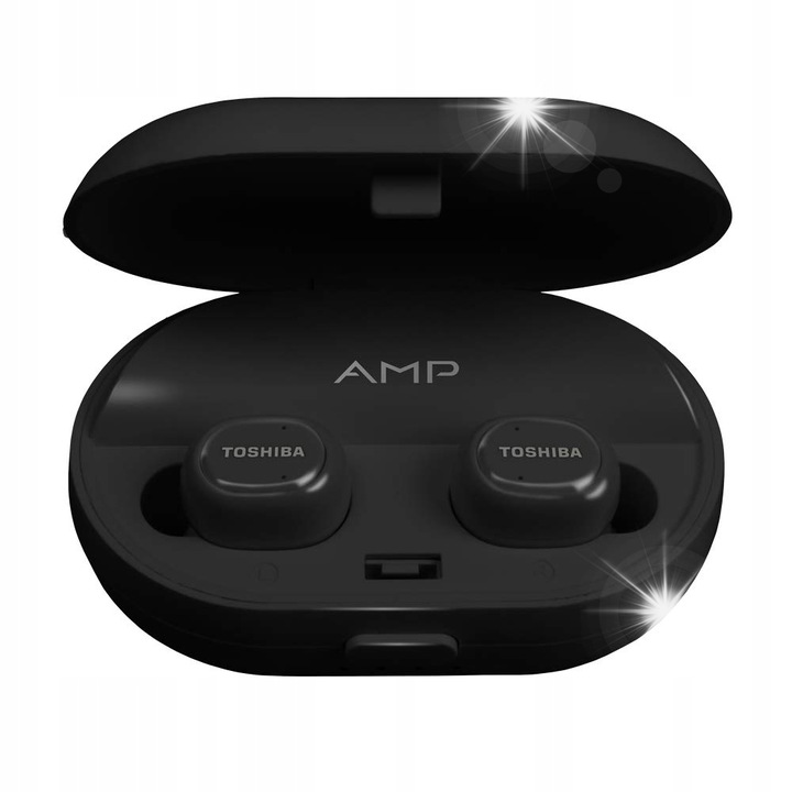 Toshiba BT900E Bluetooth fülhallgató, minőségi hangzás, vízálló, 3 db S/M/L fülbetéttel