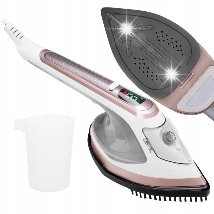 Parownica Adler AD 5044, 1500W, abur continuu, alb