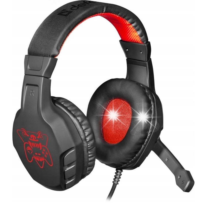 Casti gaming A300BL, Bluetooth 5.3, 40mm, RGB, set complet