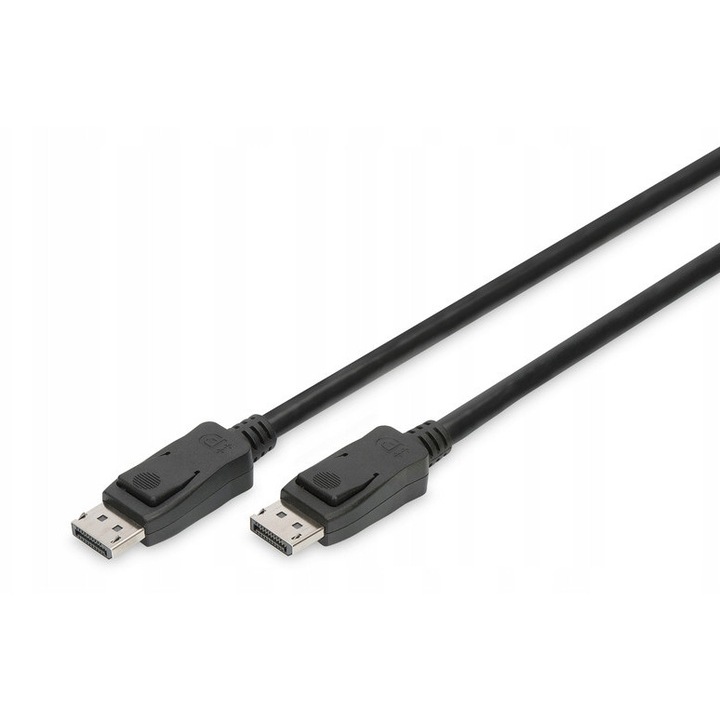 Кабел DIGITUS DisplayPort Assmann 8K 30Hz, 5м, черен