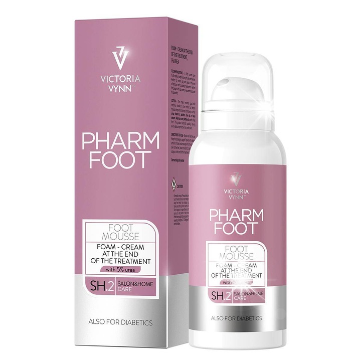 Victoria Vynn Spuma krém lábra 105ml, száraz bőrre, professzionális és otthoni ápolásra