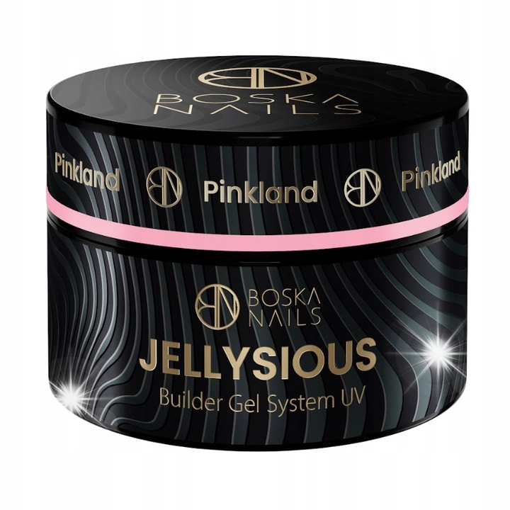 Építőzselé, Boska Nails, Jellysious Miss Pink 50 ml, rózsaszín
