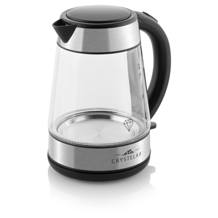 ETA Crystela II elektromos vízforraló, 2200 W, 1,7 l, átlátszó