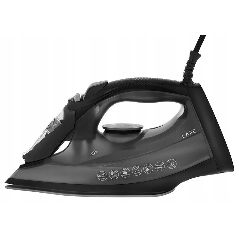 Fier de calcat cu aburi Lafe GlidePro, 2600W, ceramic, 600ml, 80g/min, alb