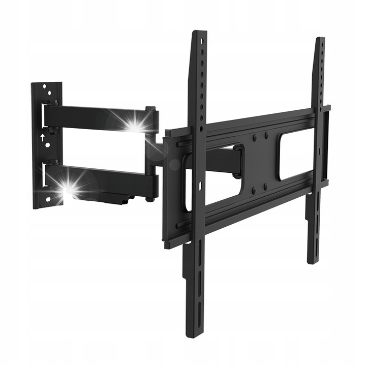 Стойка за телевизор LogiLink, 37-70мм, черна, 50кг, 660x160мм, с аксесоари за монтаж