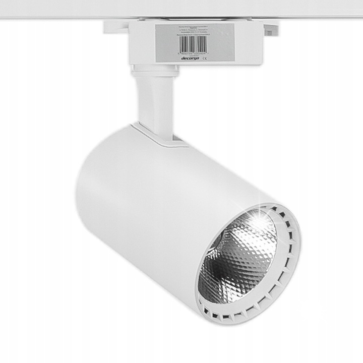 Комплект LED прожектори за релси Decorya, 30W, неутрално бяло, 1м, 3000lm