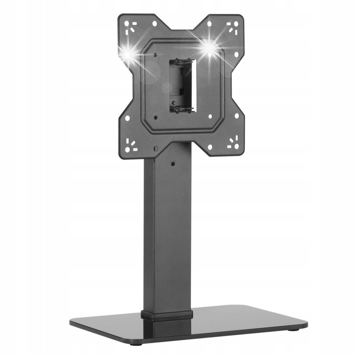 Стойка за телевизор Techly, модел ICA-LCD 323S, 23"-43", черна, регулируема 295-395 мм, капацитет 40 кг