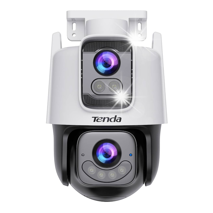 Камера за наблюдение Tenda RH9-WCA, 6MP, Wi-Fi, цветно нощно виждане, пълен комплект, 203x122x62mm
