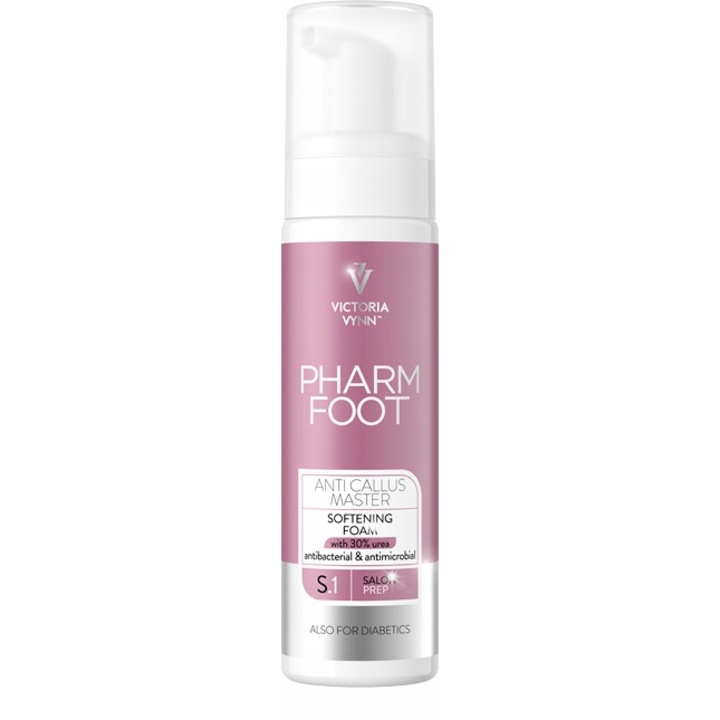 Victoria Vynn Pharm Foot ANTI CALLUS MASTER, bőrpuhító hab, 200ml