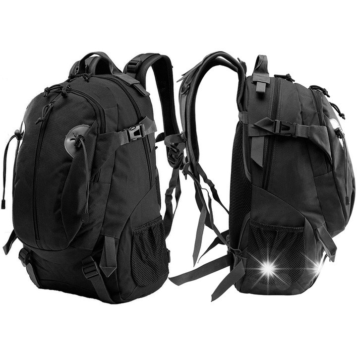 Taktikai hátizsák, 2024-es modell, 3 rekeszes, strapabíró anyag, 49x21x30cm