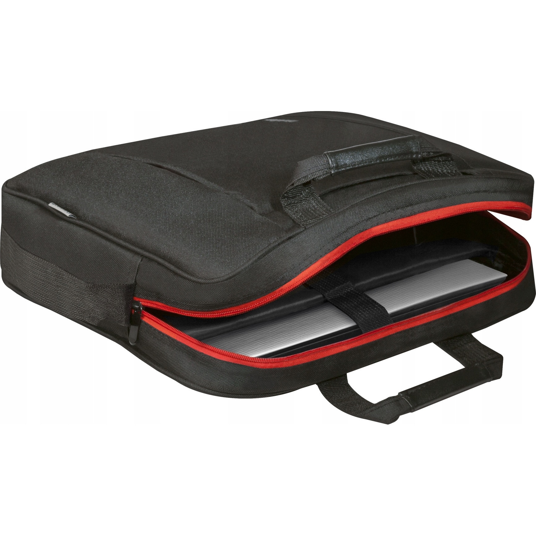 Geanta laptop Defender 15,6", neagra, cu buzunar pentru tableta, curea reglabila