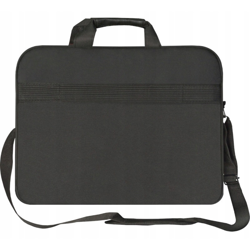 Geanta laptop Defender 15,6", neagra, cu buzunar pentru tableta, curea reglabila