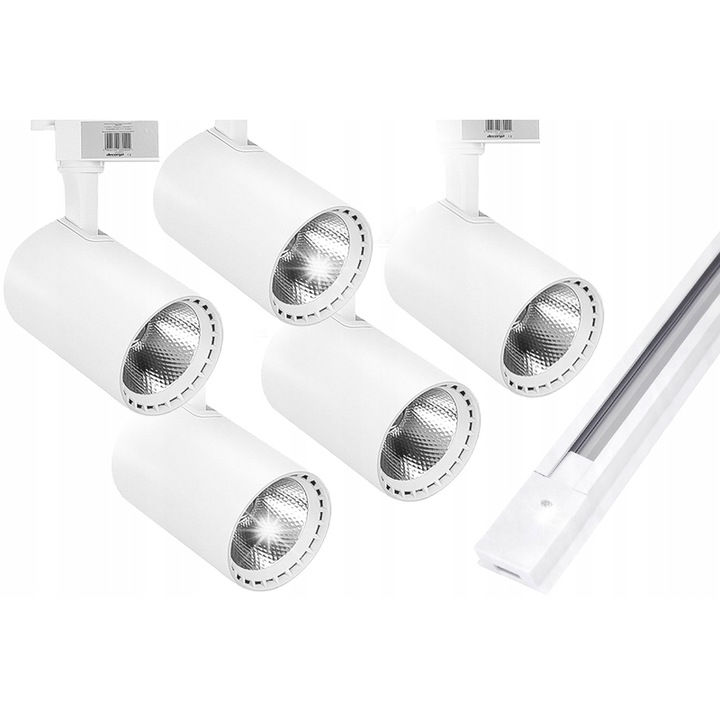 Decorya, 30W, fehér, 1m, 5 db-os LED Spotlámpa szett