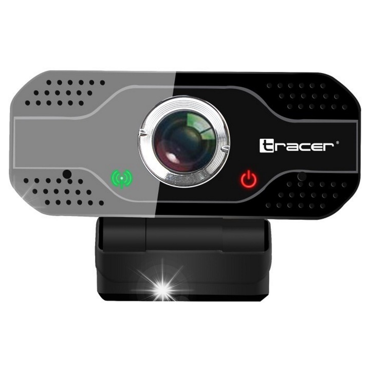 Уеб камера Tracer WEB007, Full-HD 1080p, 2 MP, вграден микрофон, 120° FOV