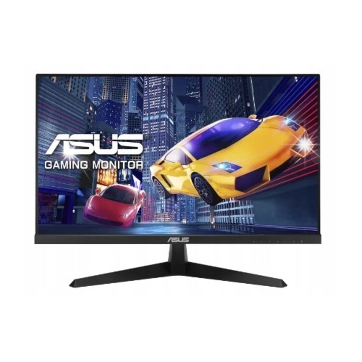 Monitor 27" ASUS, IPS, Full HD, negru, 2xUSB, difuzoare incorporate