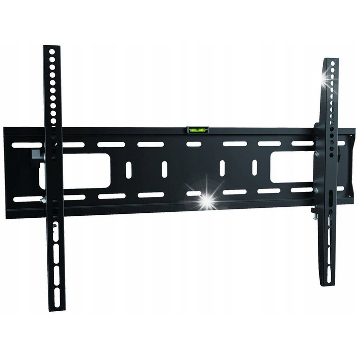 Стойка за телевизор LogiLink, за LCD/LED, 37-70 инча, черна, капацитет 50 кг, накланяне -10/+5