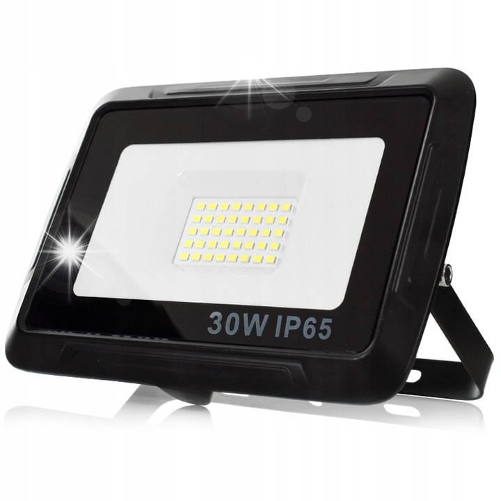 LED прожектор Decorya 30W, неутрално бяло, IP65, 150x113x22mm