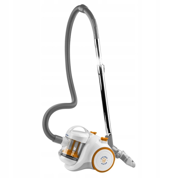 Aspirator fara sac, Polti, Forzaspira C110Plus, 800W, Rosu