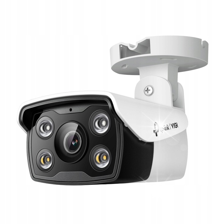 Камера IP VIGI C340 Bullet, 4MP, бяла, 6мм, пълен комплект