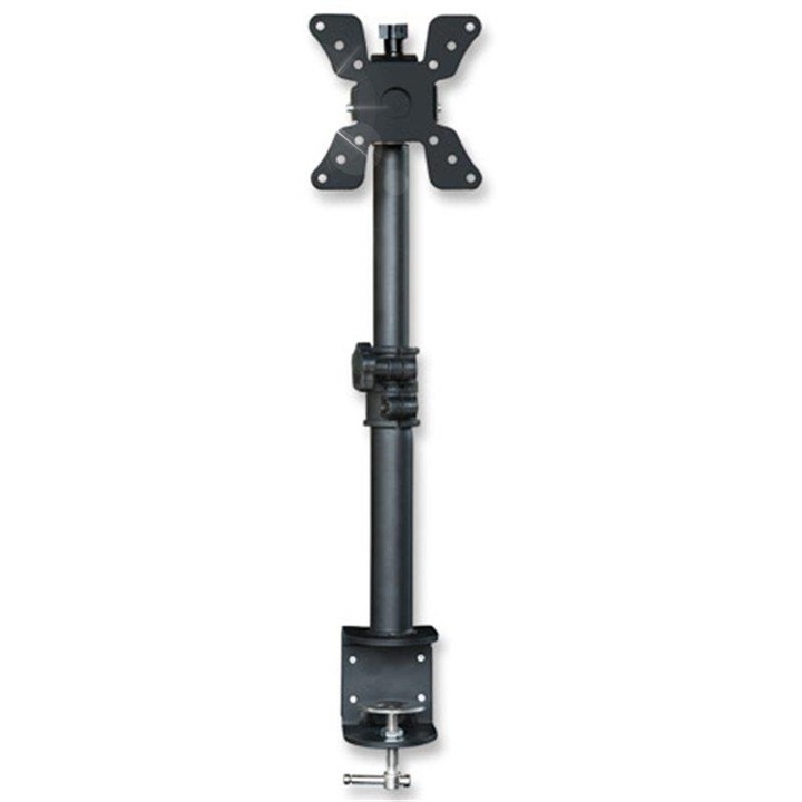 Настолна стойка за LCD/LED монитор 13-30", 15кг, регулируема височина, черна