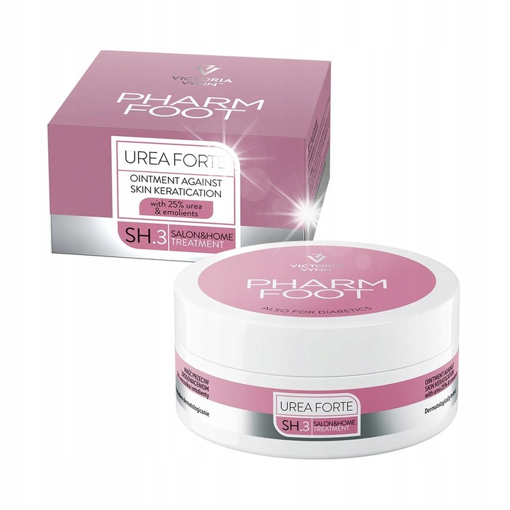 Victoria Vynn Urea Forte lábkrém 25%, 75ml, nagyon száraz és repedezett bőrre