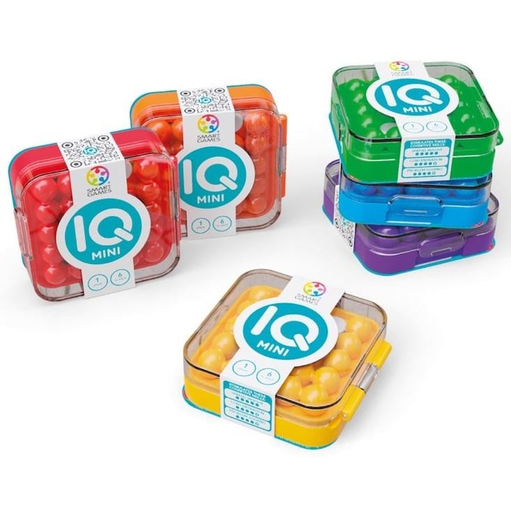 IQ Mini logikai játék, IUVI Games, mini, vegyes színek, szett