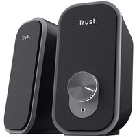 Boxe PC 2.0 Trust Ador, 12W RMS, port 3,5 mm, cablu 1,2m port USB-A, Negru
