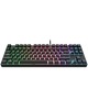 Механична клавиатура Gaming TKL Trust GXT864 CADA, Тактилни Huano суичове, Пълна RGB подсветка, Черен