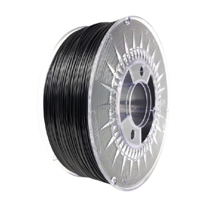 Devil Design fekete ASA filament 1.75mm, 0.8kg, időjárásálló, acetonban oldódó