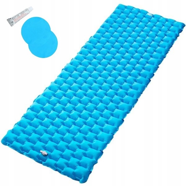 Къмпинг матрак Nils Camp NC4007, 193x60x5см, материал найлон 40D, тегло 600гр, син