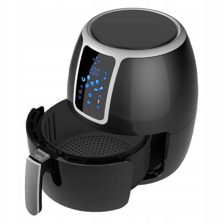 Friteuza fara ulei Maestro, 3,7L, 1500W, 7 programe de gatire, temperatura reglabila 80-200°C