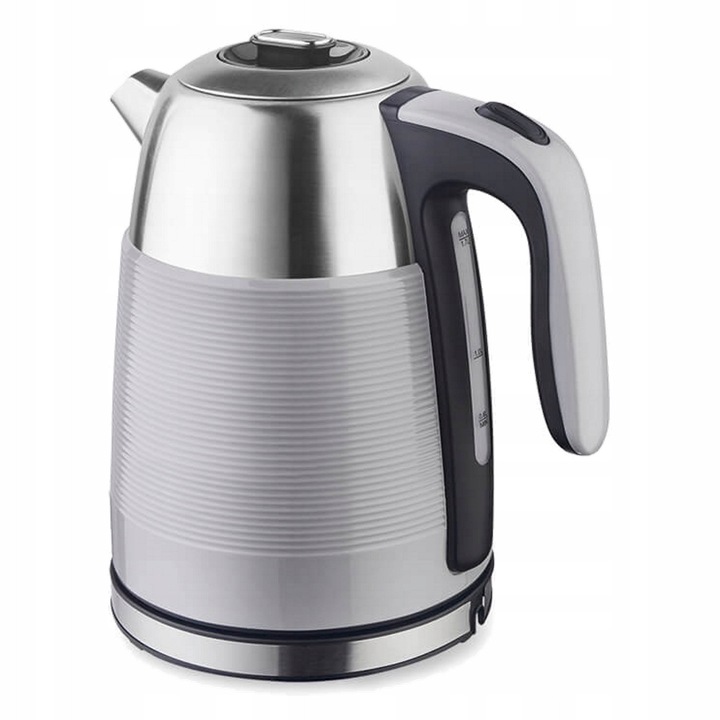 Fierbator electric Maestro MR-051 1,7l 2200W inox-gri, cu filtru detasabil