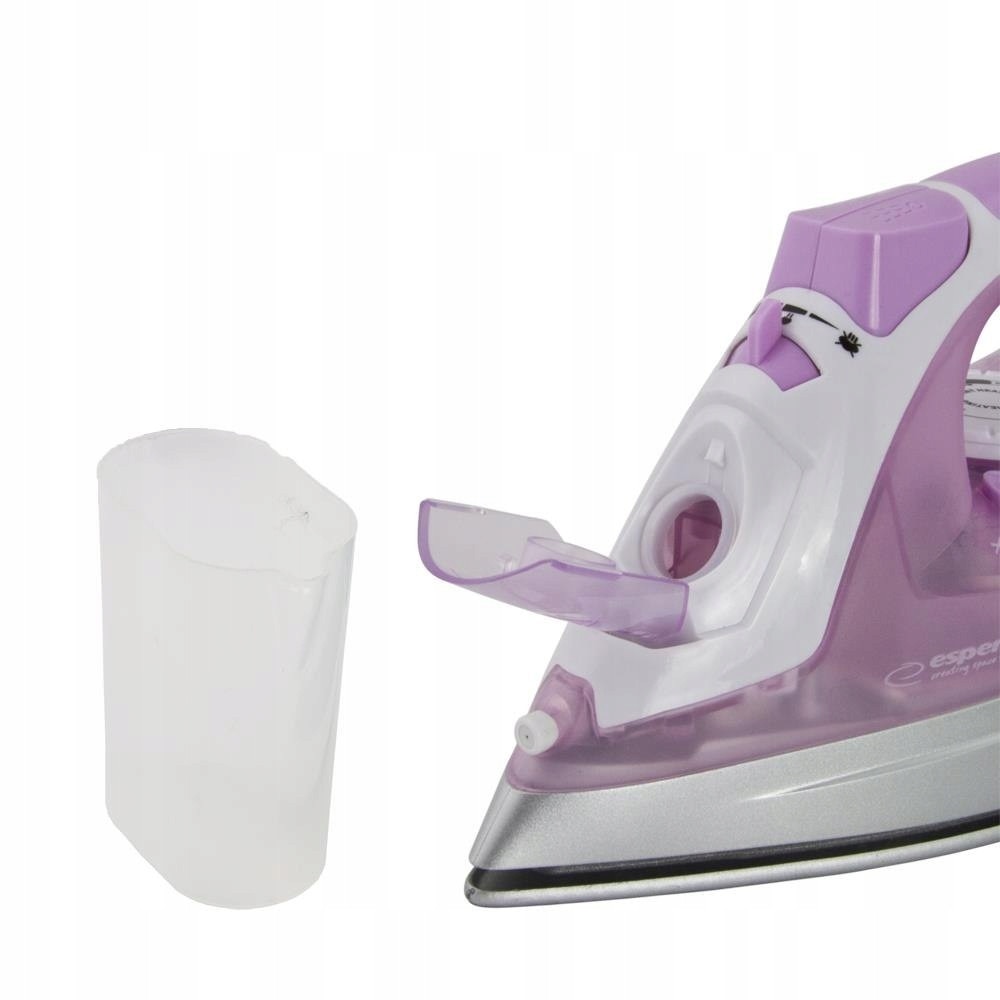 Fier de calcat cu aburi Esperanza Tulle ceramic 2400W alb
