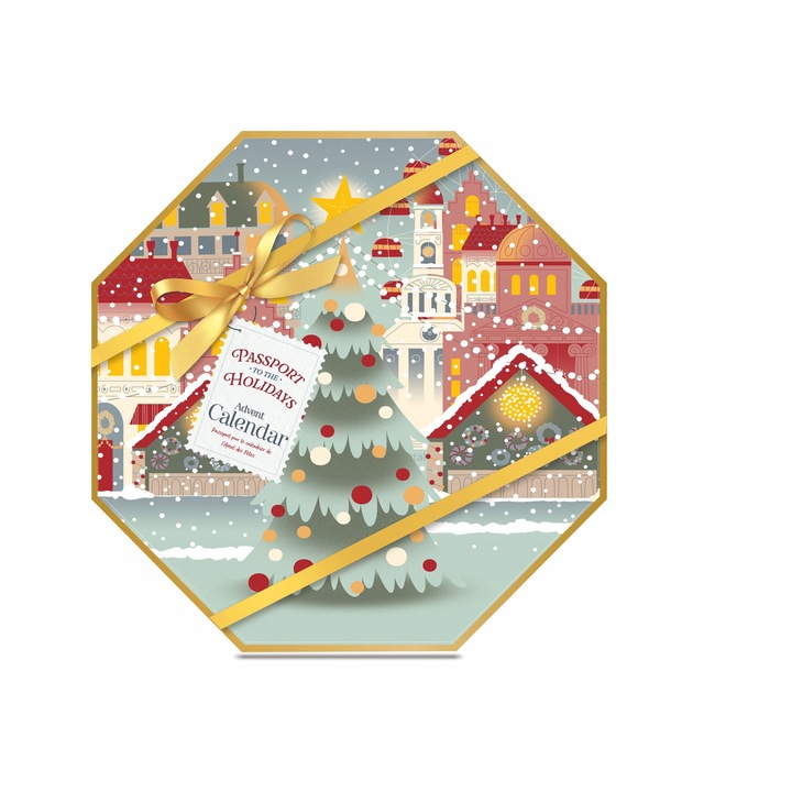Yankee Candle Calendar Advent 'Pasaport To The Holidays' - 24 Lumanari