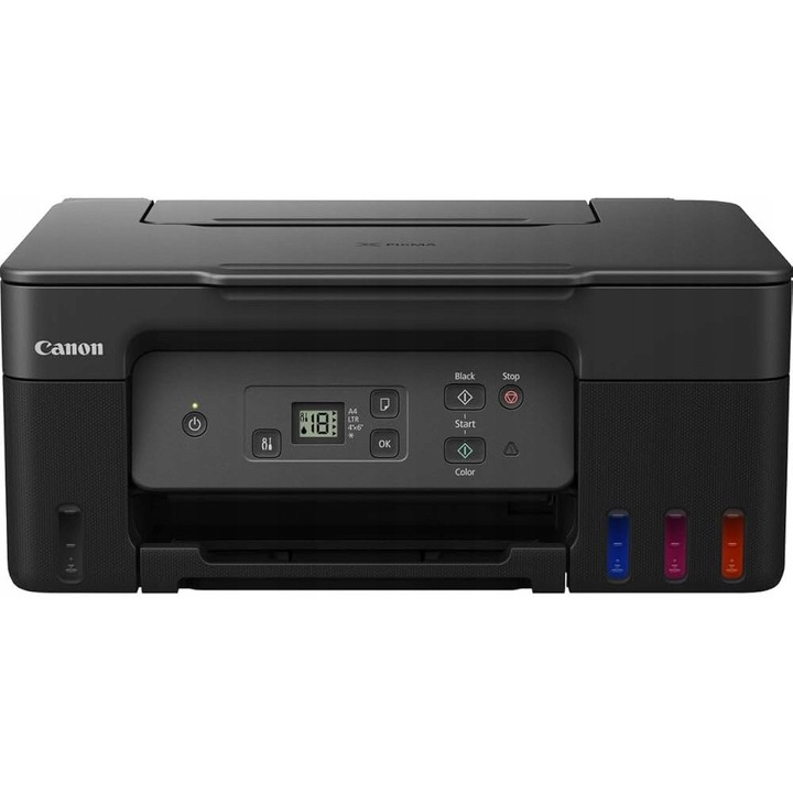 Imprimanta multifunctionala Canon PIXMA G2570, 3 in 1, format A4, capacitate mare de cerneala, USB, negru/gri