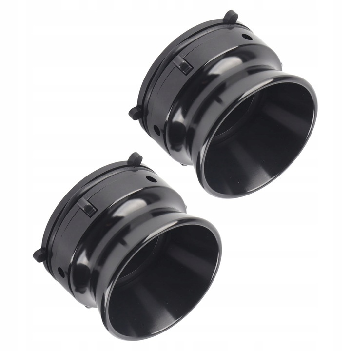 Set 2 adaptoare NAB, aluminiu, 10 inch, negru