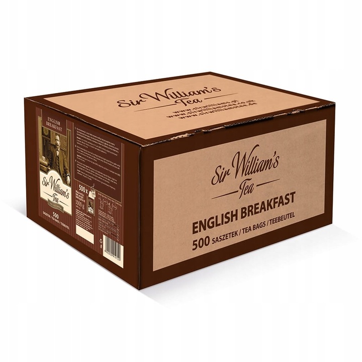Ceai Sir Williams, English Breakfast, 500x2g